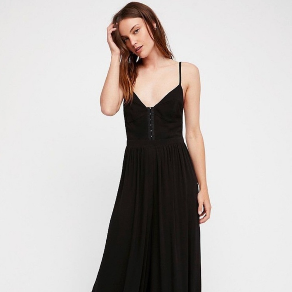 NWT Free People Greenpoint Girl Wide Leg Jumpsuit